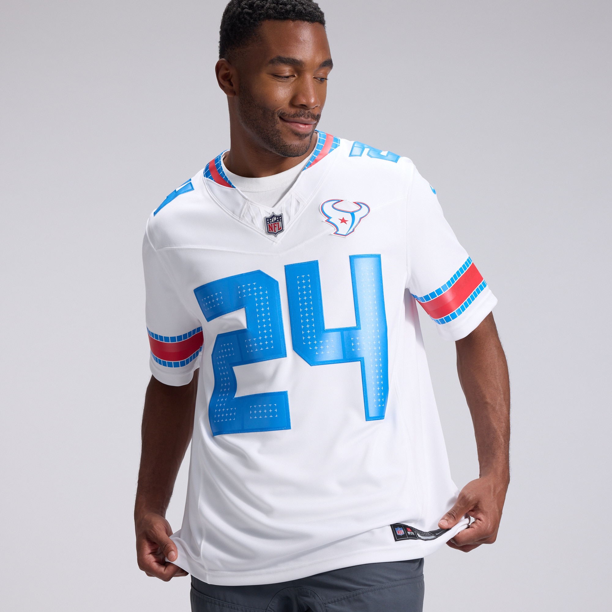 Men's Nike Derek Stingley Jr. White Houston Texans 2026 Rivalries